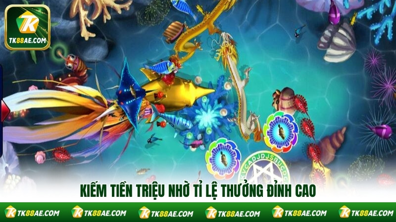 Kiếm tiền triệu nhờ tỉ lệ thưởng đỉnh cao Kiếm tiền triệu nhờ tỉ lệ thưởng đỉnh cao