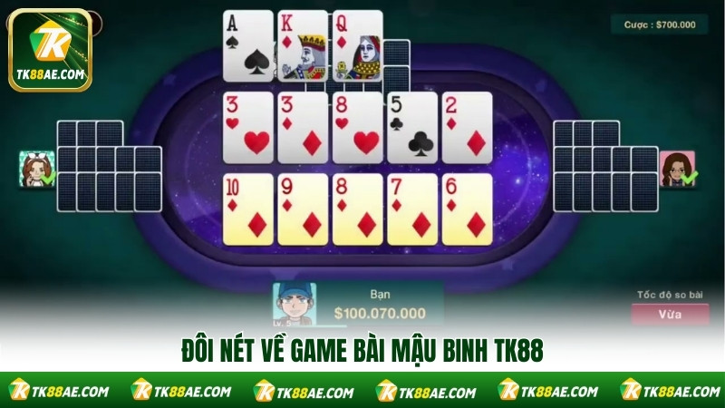 Đôi nét về game bài mậu binh TK88 Đôi nét về game bài mậu binh TK88